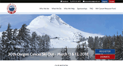 Desktop Screenshot of cancerskiout.org